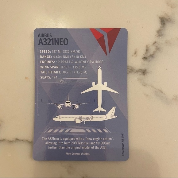 Delta Air Lines Pilot Trading Cards 2022 Set of 7 with Boeing and Airbus Collect - Picture 10 of 16